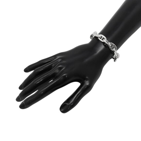 HERMES Chaine d'Ancre Bracelet 14 frames Size MM SV925 - Picture 2 of 8